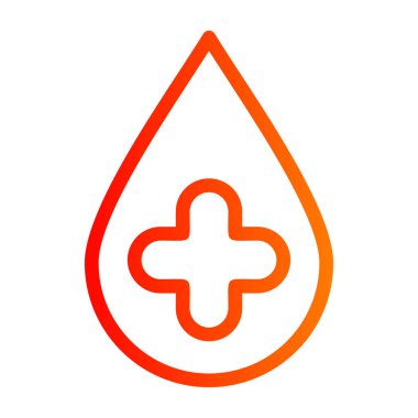 Ana hatlarıyla kan bağışı simgesini bırak