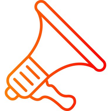 megafon simgesi tasarımı