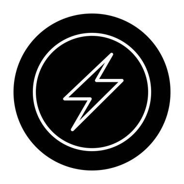 yıldırım cıvata kutsal kişilerin resmi, vektör çizim