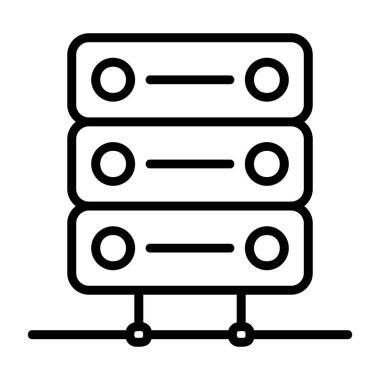 sunucu veritabanı sunucu simgesi, özet biçimi