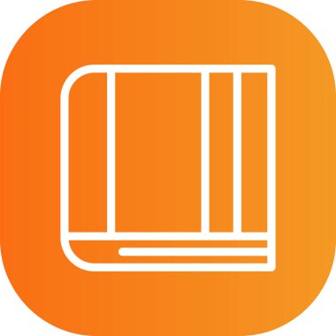 kitap simgesi vektör illüstrasyonu