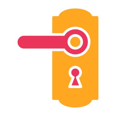 Anahtar simgesi vektör illüstrasyonu