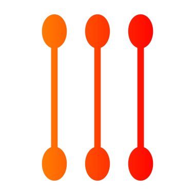 Modern müziğin vektör illüstrasyonu ve eksik müzik simgesi.