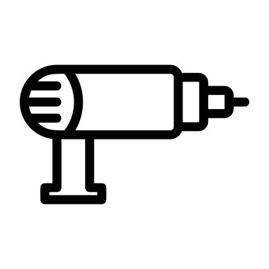 Elektrik prizi simgesi. Beyaz arkaplanda izole edilmiş web tasarımı için Elektrik eklentisi vektör simgesi