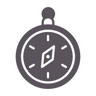 Saat saat saat saat simgesi ana hatlar biçiminde