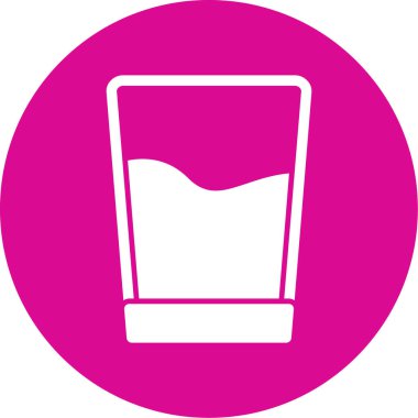 içecek simgesinin vektör illüstrasyonu