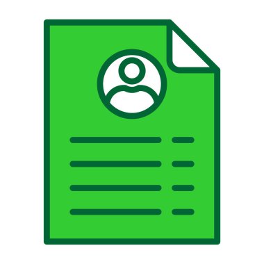 vektör belgesi web simgesi