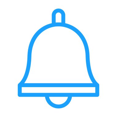 Çan simgesi vektör illüstrasyonu