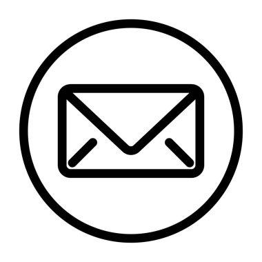 E-posta vektör satırı simgesi