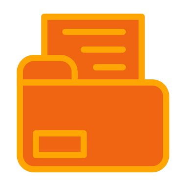 Dizin web simgesi basit illüstrasyon