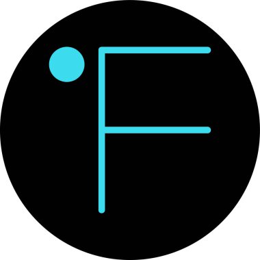 Modern bir simgenin vektör illüstrasyonu