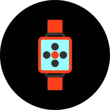 smartwatch simge vektör çizimi