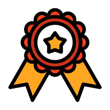 Ödül. Web simgesi basit illüstrasyon