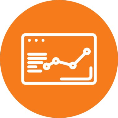 Modern simgenin vektör illüstrasyonu