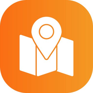 harita konumu simgesi ana hat biçiminde