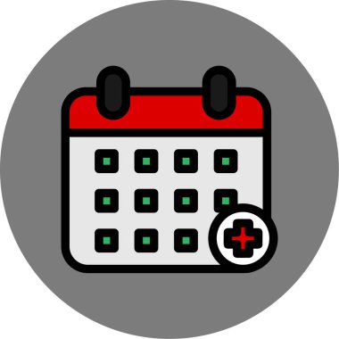 çapraz simgeli takvim