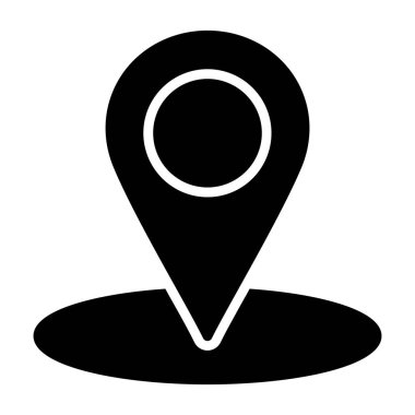 Harita işaretleyici simgesi. vektör illüstrasyonu