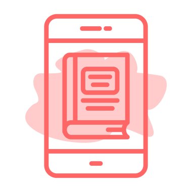 - Telefon. Web simgesi basit illüstrasyon