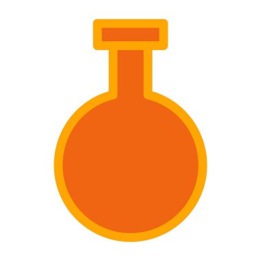 Şişe simgesi beyaz arka plan üzerinde