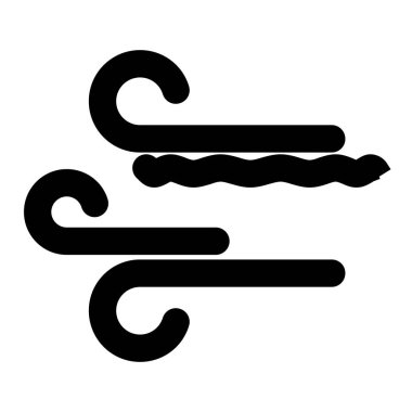 Arap işaretinin siyah ve beyaz ikonunun vektör illüstrasyonu