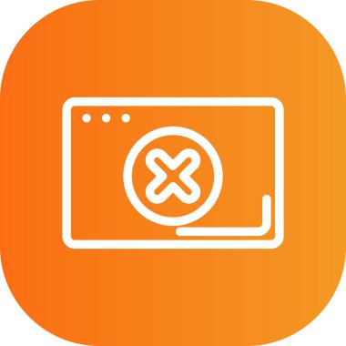 Uygulama modern simgesinin vektör illüstrasyonu