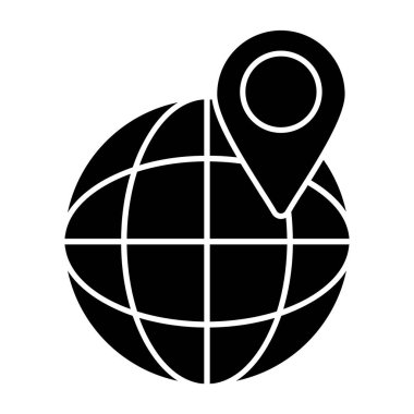 genel ağ vektör simgesi.