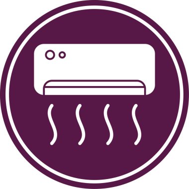 Klima simgesinin vektör illüstrasyonu