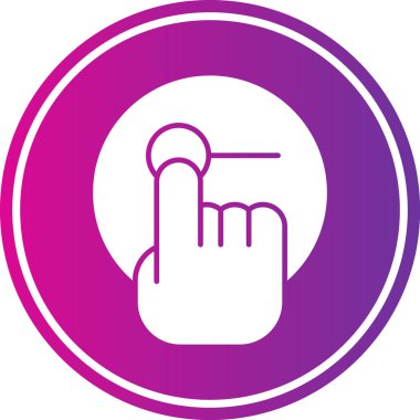 El simgesinin vektör illüstrasyonu