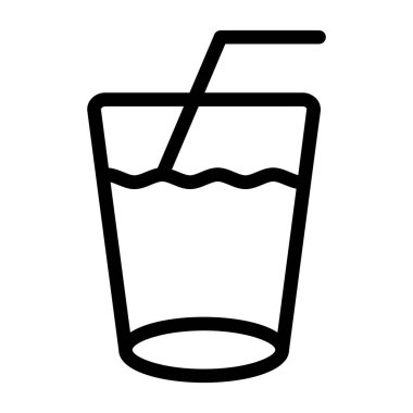 içki web simgesi vektör illüstrasyonu