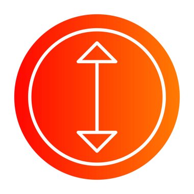 ok simgesi vektör illüstrasyonu