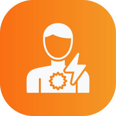 Vitesli bir adamın vektör çizimi