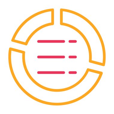 Modern simgenin vektör illüstrasyonu