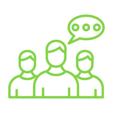 insanlar simge vektör illüstrasyonu