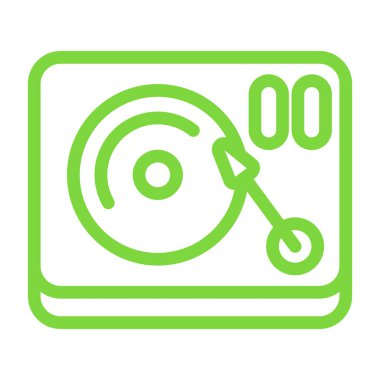 cd simge vektör illüstrasyonu