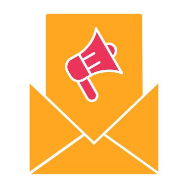 İleti simgesine sahip megafon