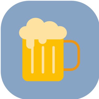 Bira kupası. Basit simge