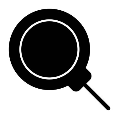 arama web simgesi, vektör illüstrasyonu