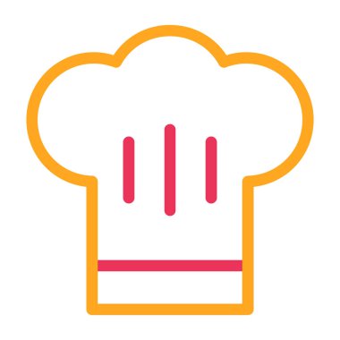 Şef şapka ikonu. vektör.