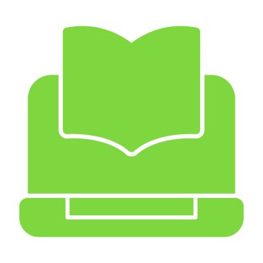 kitap simgesi vektör illüstrasyonu