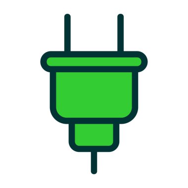 Dolgu simgesi vektör illüstrasyon tasarımı