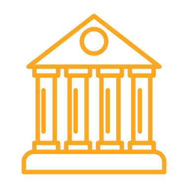 Banka binası simgesi, özet biçimi