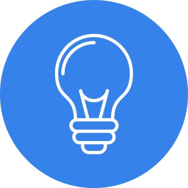 ampul simgesi vektör illüstrasyonu