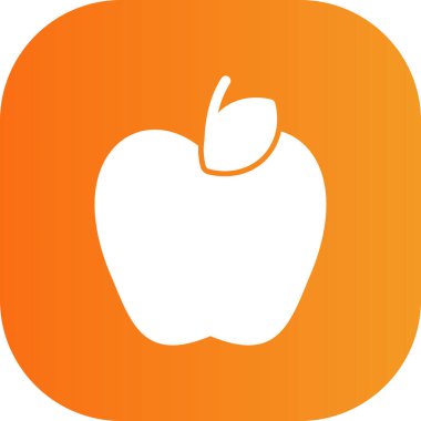 elma vektörü simgesi simgesi çizimi