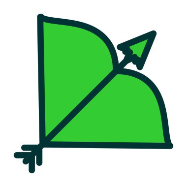 Yeşil yaprağın vektör çizimi