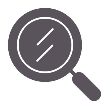 Arama vektörü simgesi sembolü tasarım çizimi