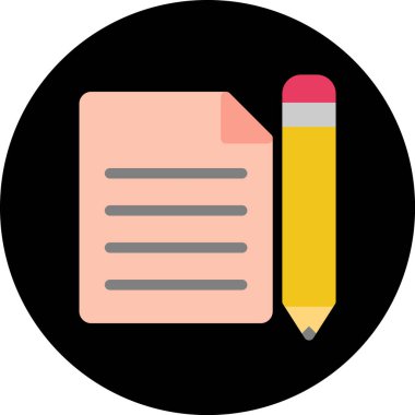 Bir kitabın vektör illüstrasyonu