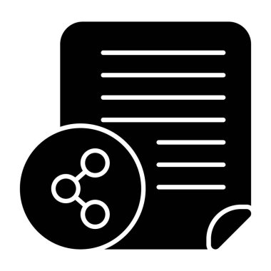 Büyüteç simgesine sahip belge, satır biçimi