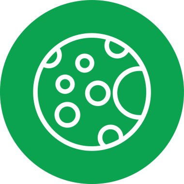 Bir topun vektör illüstrasyon simgesi