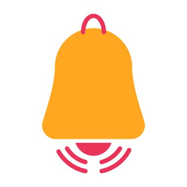 Kişisel ve ticari kullanım için çan vektör simgesi simgesi vektör logosu..