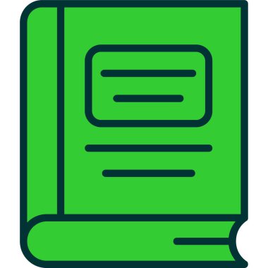 kitap modern vektör simgesi